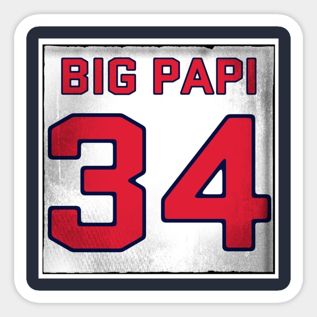 Big papi jersey number clearance